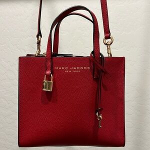 Marc Jacob’s Mini Grind Coated Leather Tote